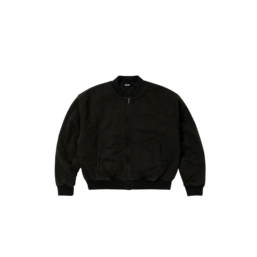 Thumbnail WASH OUT BOMBER JACKET BLACK one color