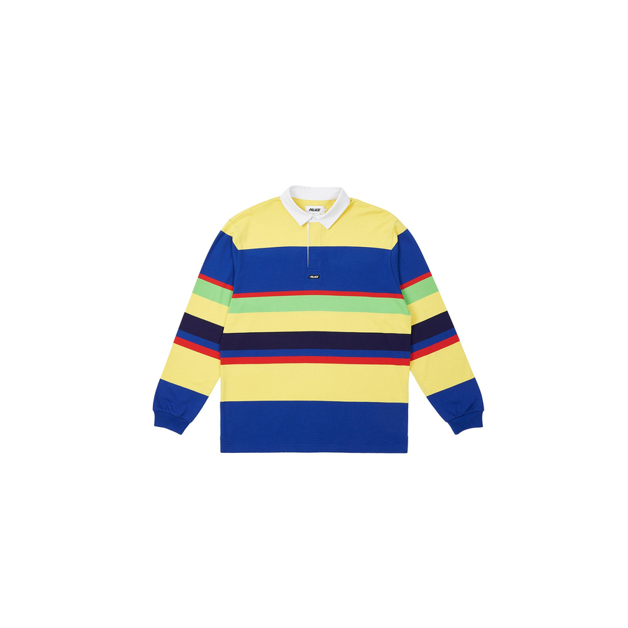 Thumbnail BIG STRIPE RUGBY TOP YELLOW one color