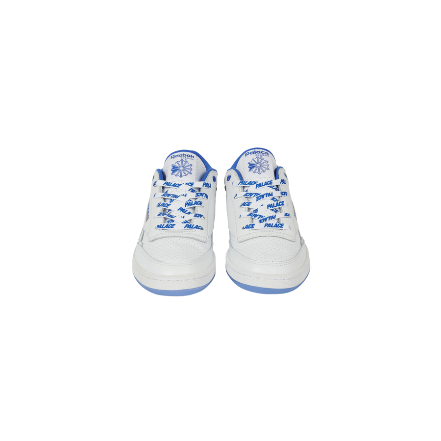 Thumbnail PALACE REEBOK CLUB C MID II REVENGE FOOTWEAR WHITE / COURT BLUE / PEWTER one color