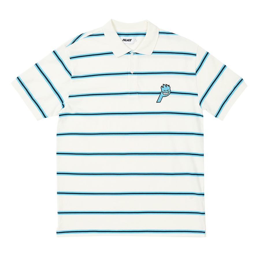 Thumbnail PALACE SPITFIRE POLO WHITE one color