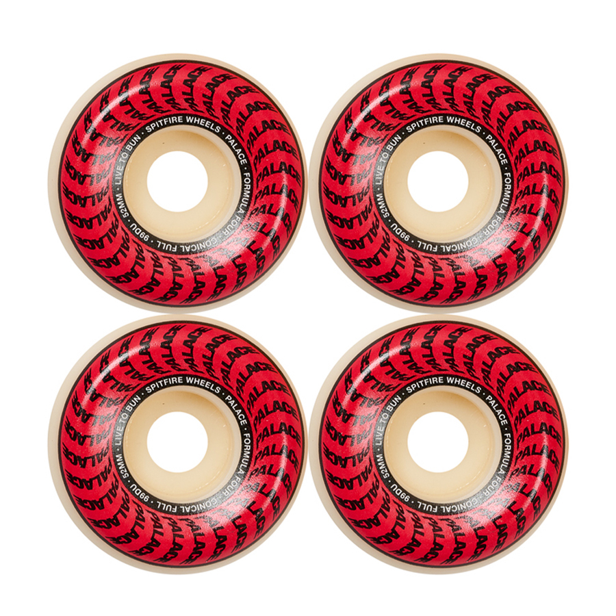 SPITFIRE 23 F4 WHEELS RED one color