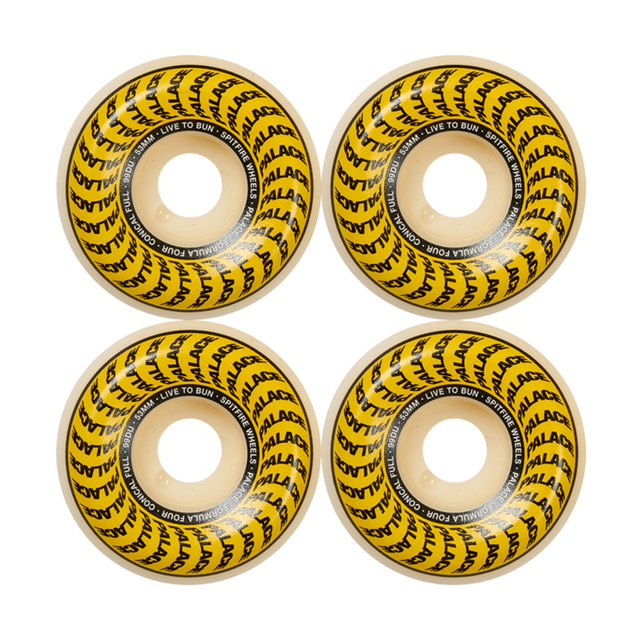 SPITFIRE 23 F4 WHEELS YELLOW one color