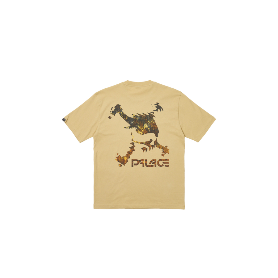 Palace Oakley T-Shirt Sand - Palace Oakley 2023 - Palace Community