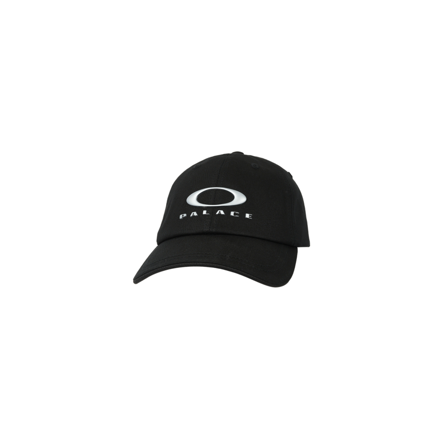 Thumbnail PALACE OAKLEY 6-PANEL BLACK / SILVER one color