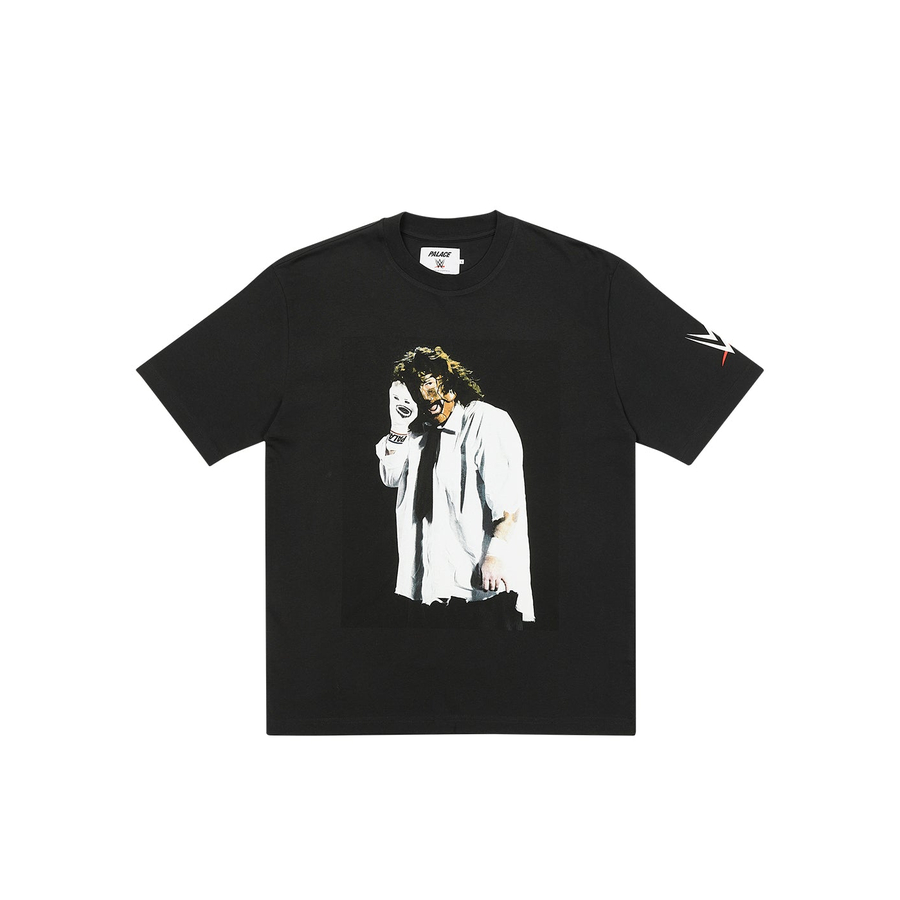 PALACE WWE MANKIND SOCK T-SHIRT BLACK one color