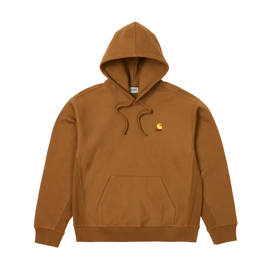 Thumbnail PALACE CARHARTT WIP HOOD HAMILTON BROWN TOBACCO one color