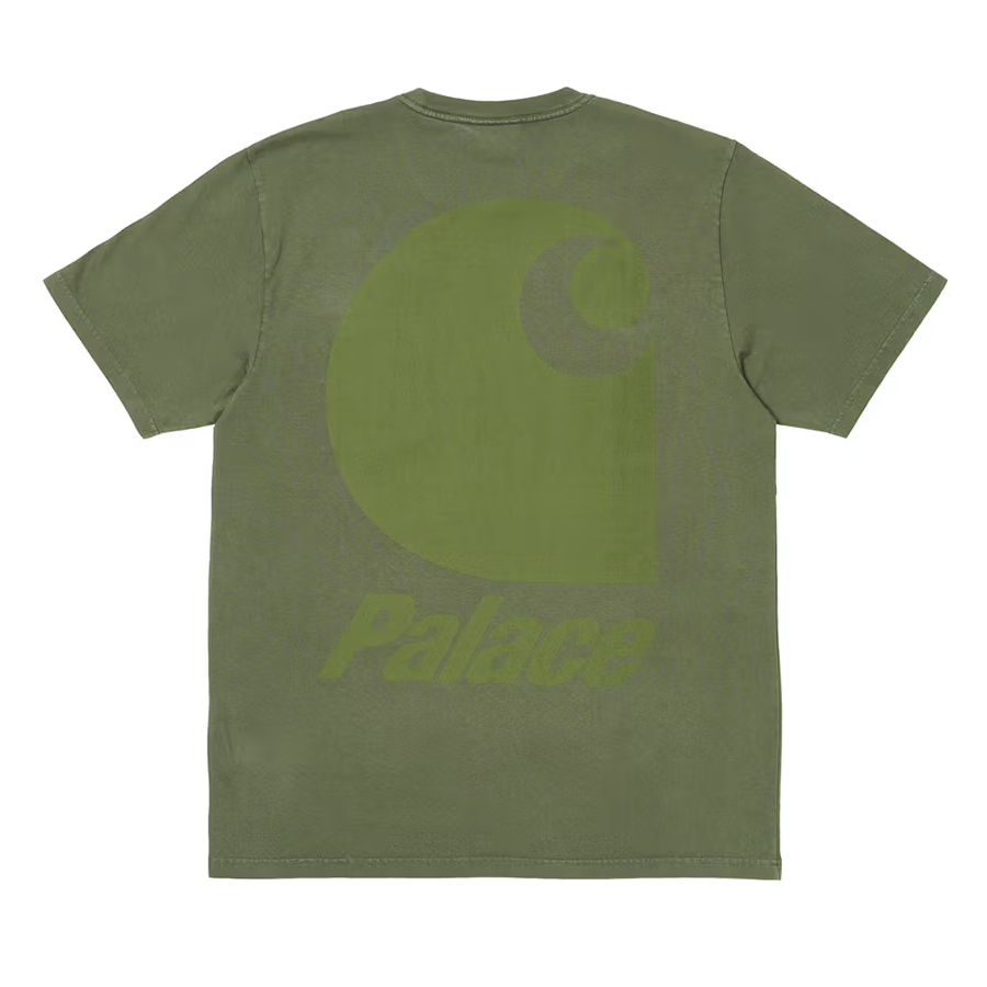 Thumbnail PALACE CARHARTT WIP S/S POCKET T-SHIRT DOLLAR GREEN one color