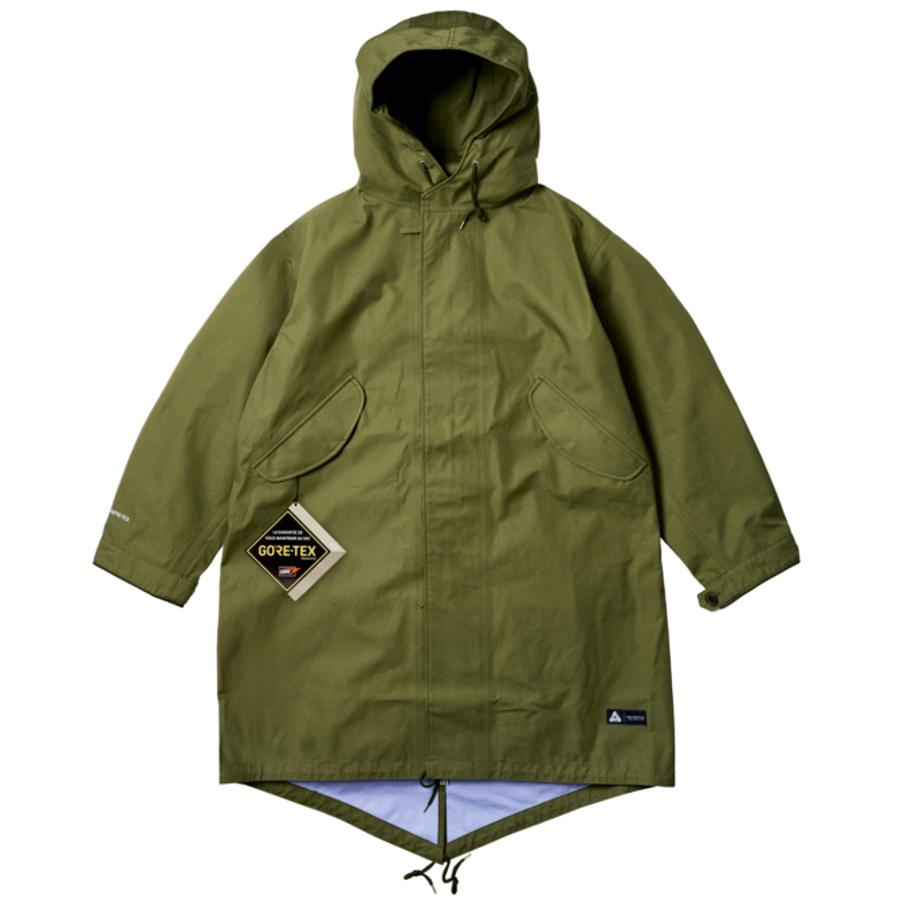 Palace Nanamica Gore-Tex Hooded Coat Sage Green - Palace Nanamica