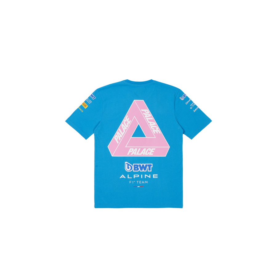 Palace Kappa For Alpine T-Shirt Blue - Palace Kappa For Alpine