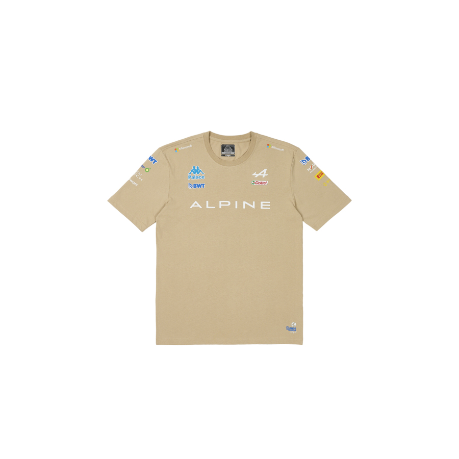 Thumbnail PALACE KAPPA FOR ALPINE T-SHIRT TAN one color