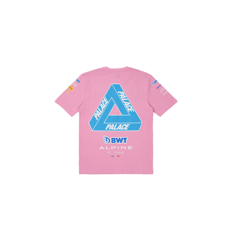 Thumbnail PALACE KAPPA FOR ALPINE T-SHIRT PINK one color