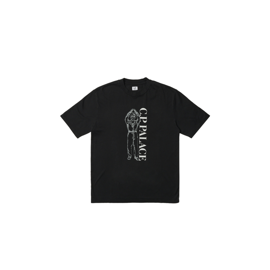 Thumbnail PALACE C.P. COMPANY T-SHIRT BLACK one color