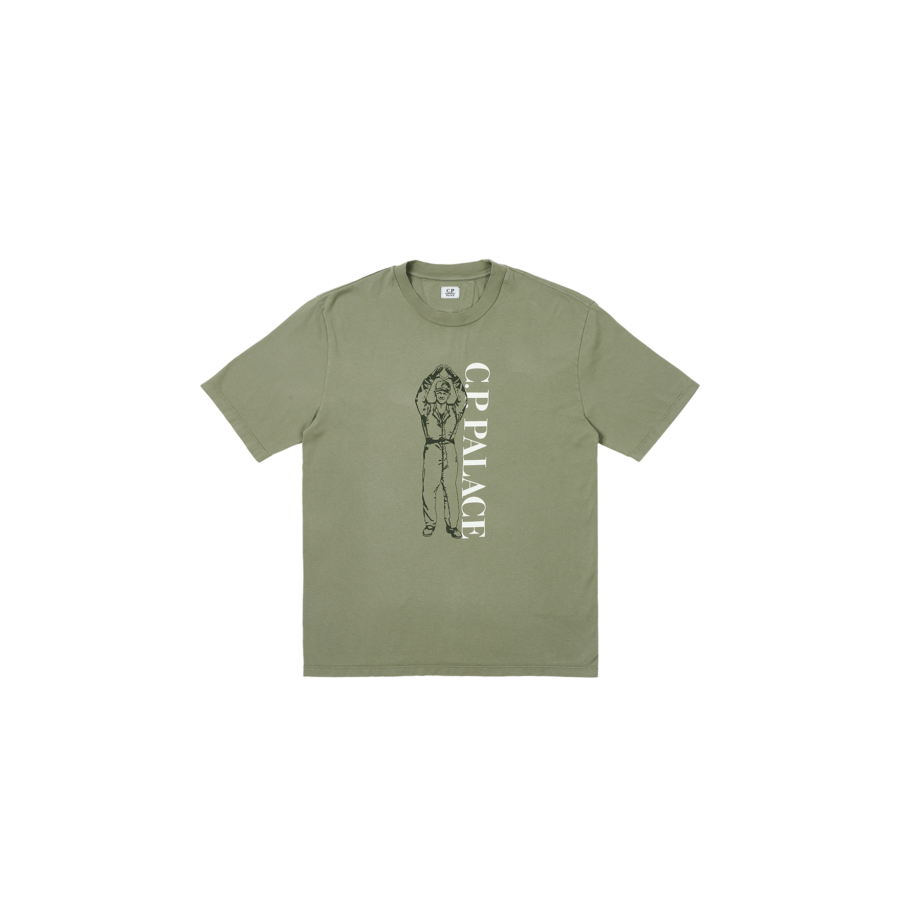 Thumbnail PALACE C.P. COMPANY T-SHIRT OLIVE one color