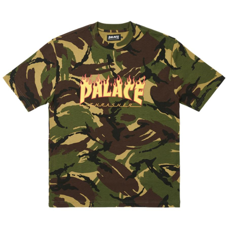 Thumbnail PALACE THRASHER T-SHIRT CAMO one color