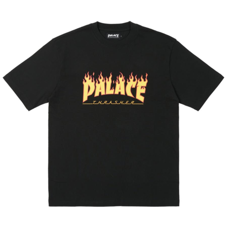 Thumbnail PALACE THRASHER T-SHIRT BLACK one color