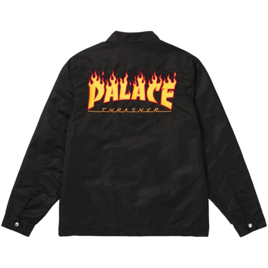 Thumbnail PALACE THRASHER JACKET BLACK one color