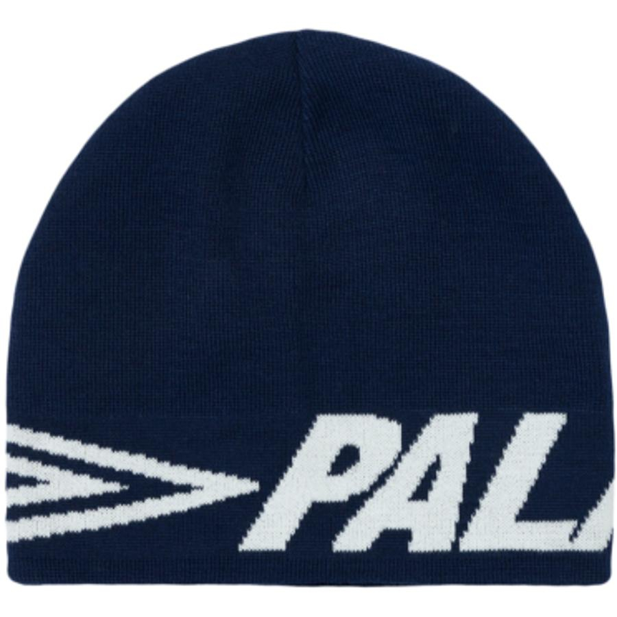 Thumbnail PALACE UMBRO NEIN CUFF BEANIE NAVY one color