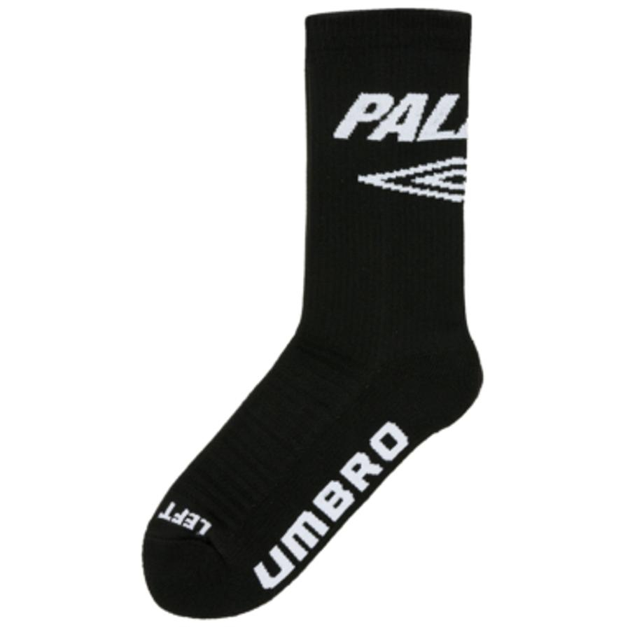 Thumbnail PALACE UMBRO TRAINING SOCK BLACK one color