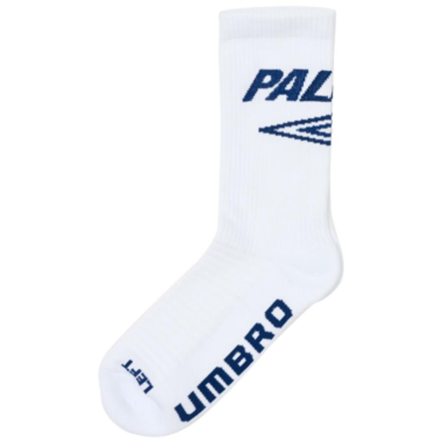 Thumbnail PALACE UMBRO TRAINING SOCK WHITE one color