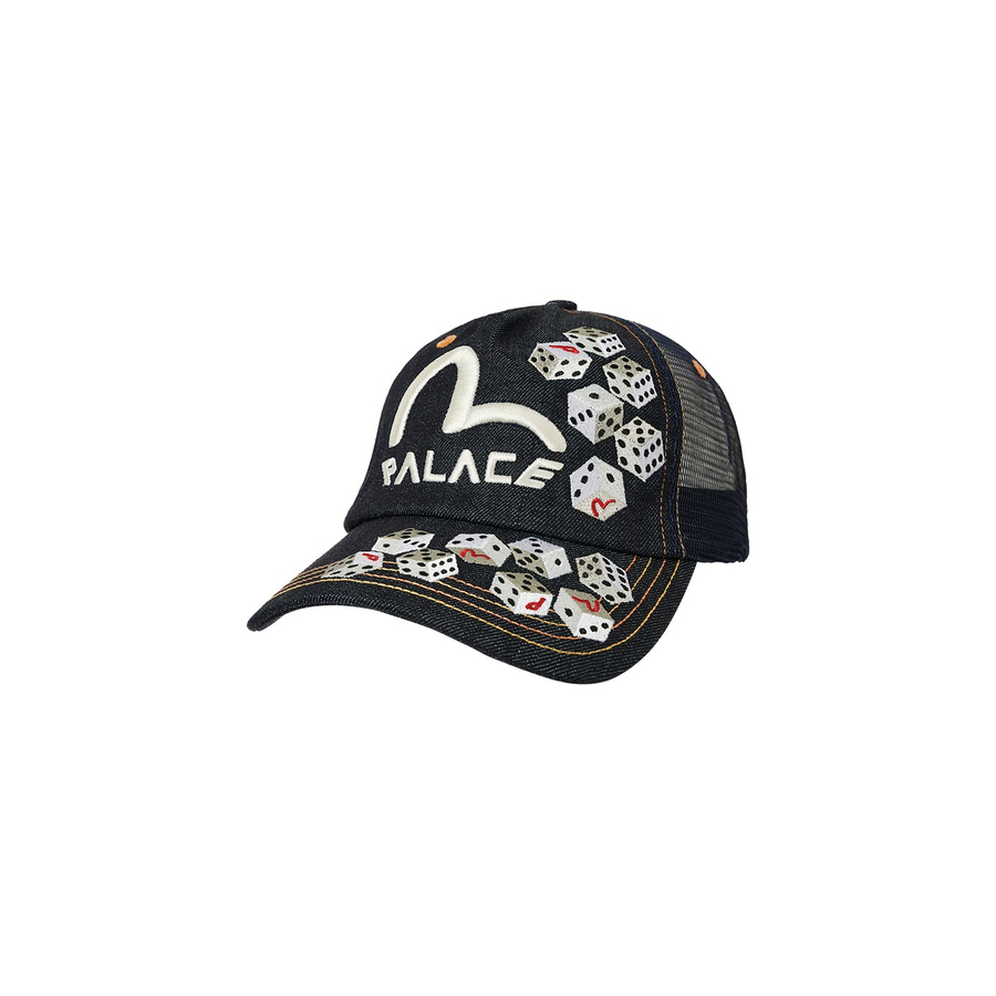 Thumbnail PALACE EVISU DICE MESH TRUCKER RAW one color