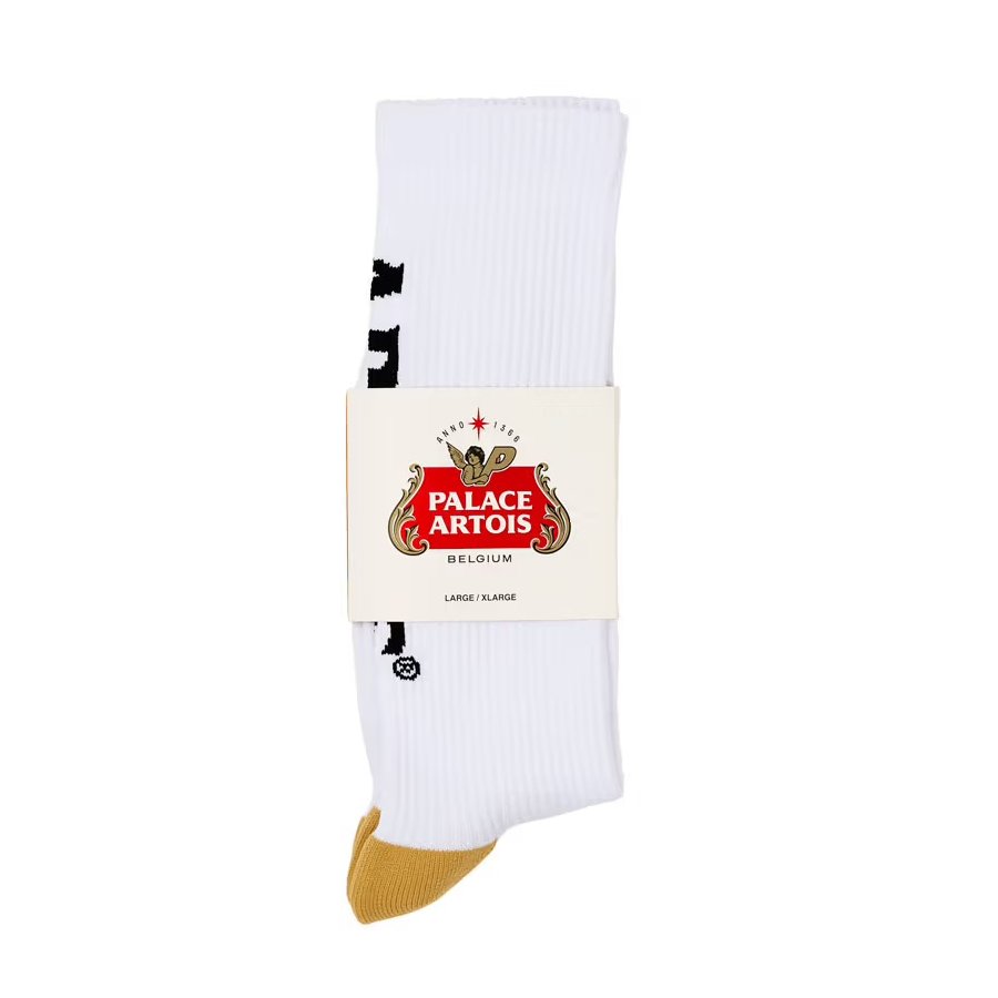 Thumbnail PALACE STELLA ARTOIS COURT SOCK WHITE one color