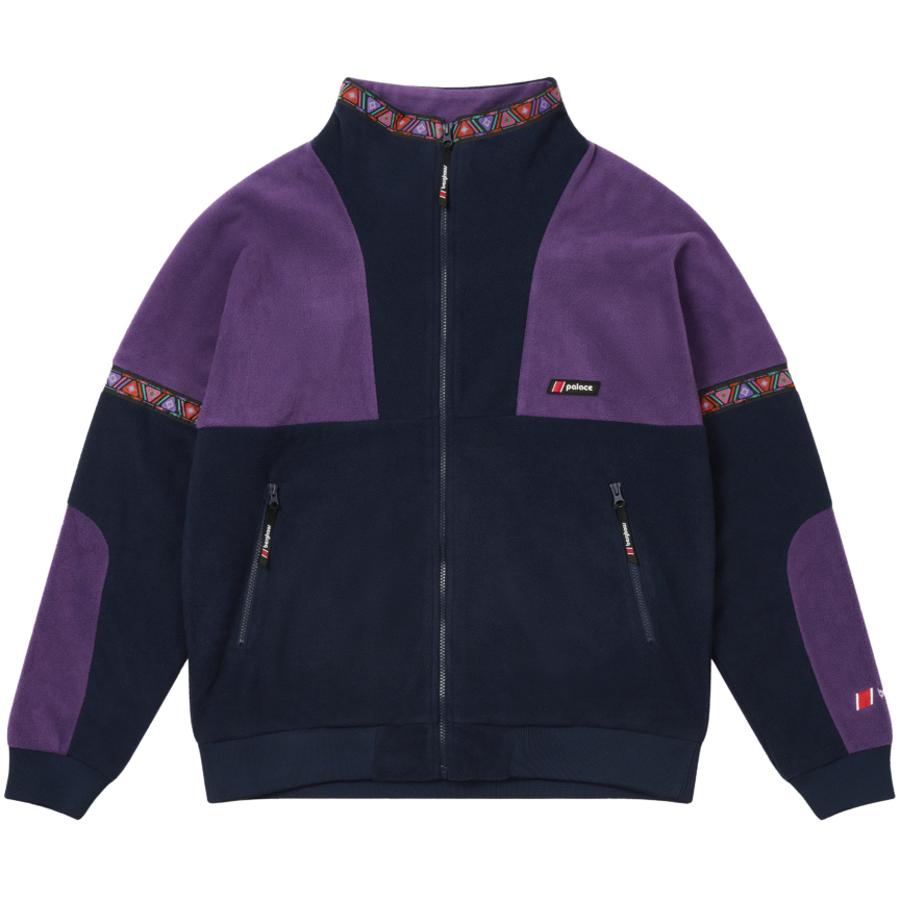 BERGHAUS FLEECE ZIP-UP JACKET PURPLE one color