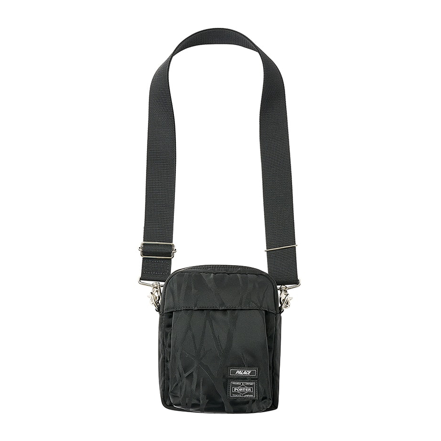 Thumbnail PALACE PORTER-YOSHIDA SMALL BAG BLACK one color