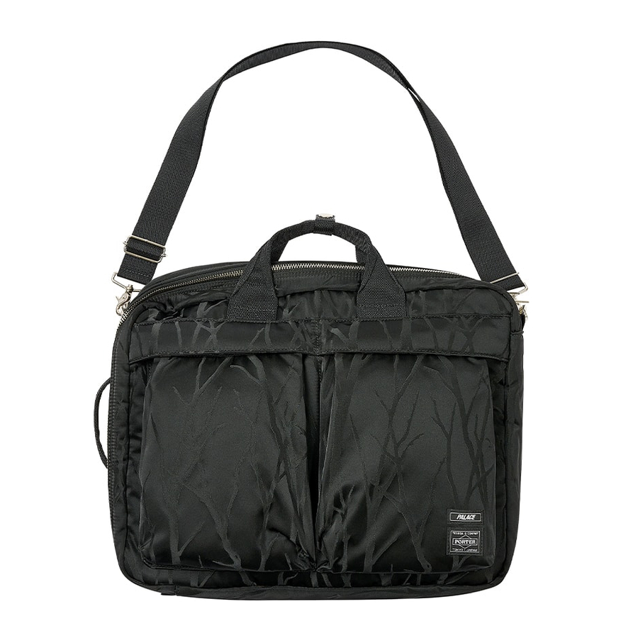 Thumbnail PALACE PORTER-YOSHIDA LARGE BAG BLACK one color