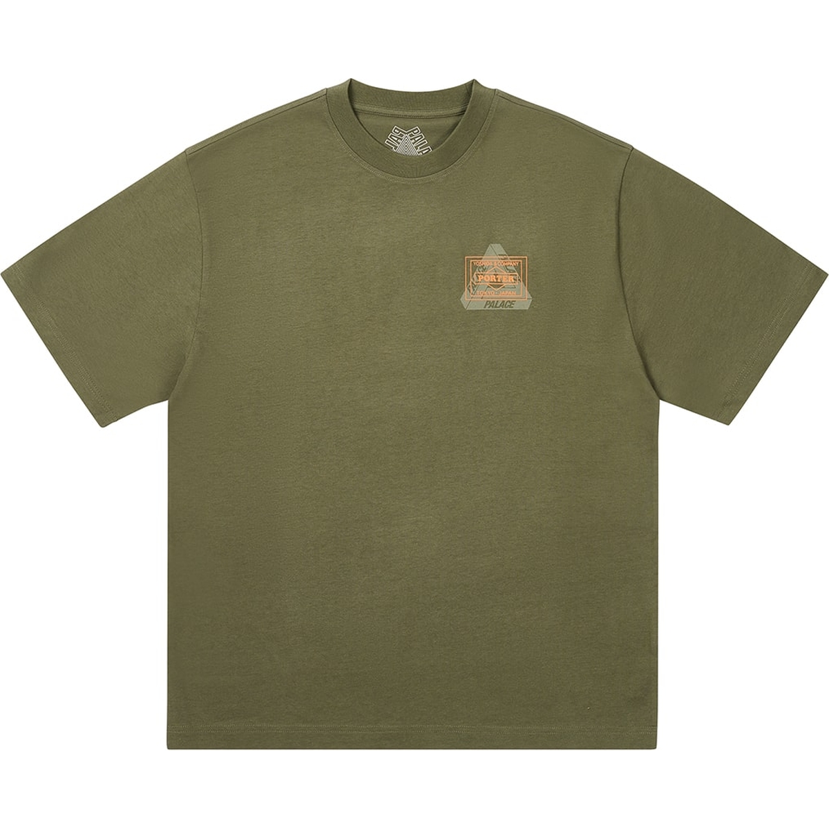 PALACE PORTER-YOSHIDA TEE OLIVE one color