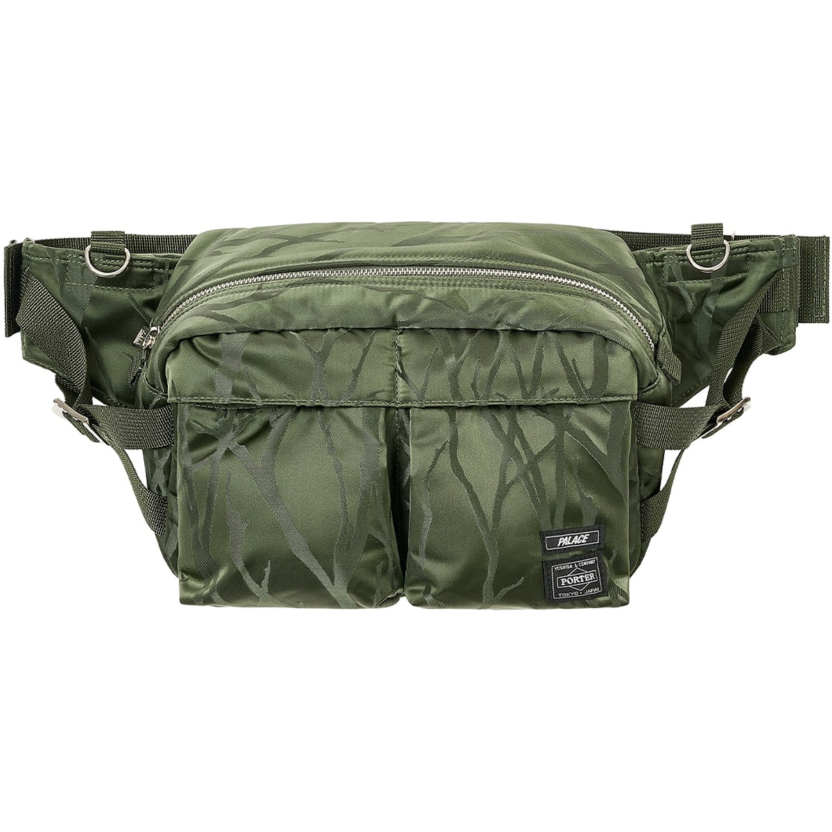 PALACE PORTER-YOSHIDA WAIST BAG OLIVE one color