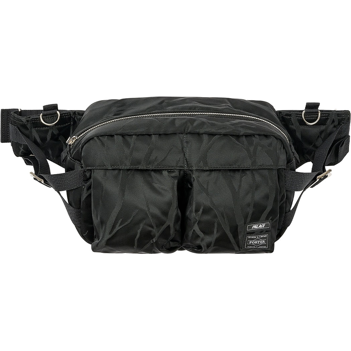 PALACE PORTER-YOSHIDA WAIST BAG BLACK one color