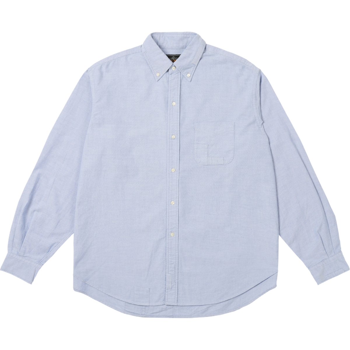 Thumbnail PALACE BEAMS PLUS BUTTON DOWN SHIRT OXFORD BLUE one color