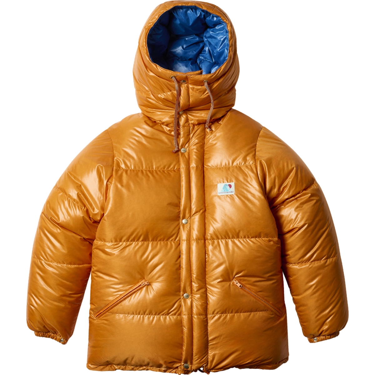 Thumbnail PALACE BEAMS PLUS EXPEDITION DOWN JACKET ORANGE / BLUE one color