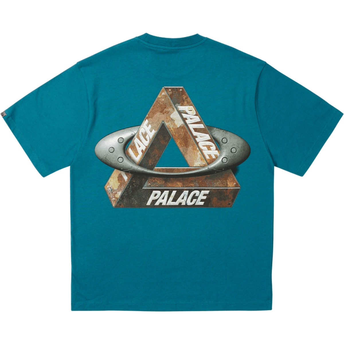 PALACE OAKLEY T SHIRT PETROL one color