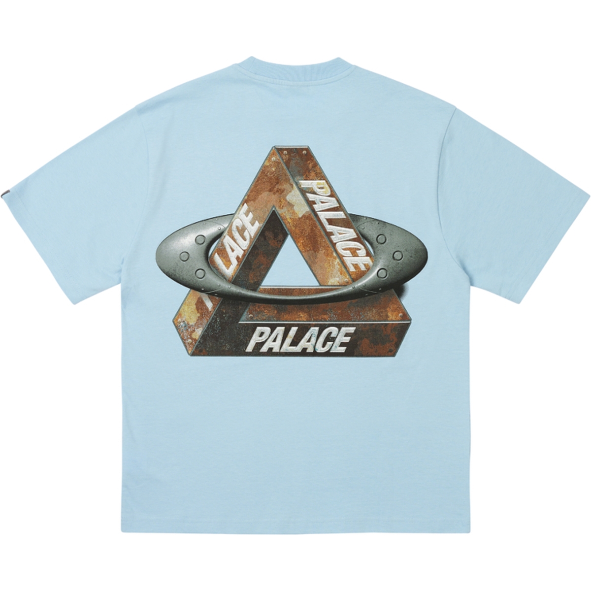 PALACE OAKLEY T SHIRT BLUE one color