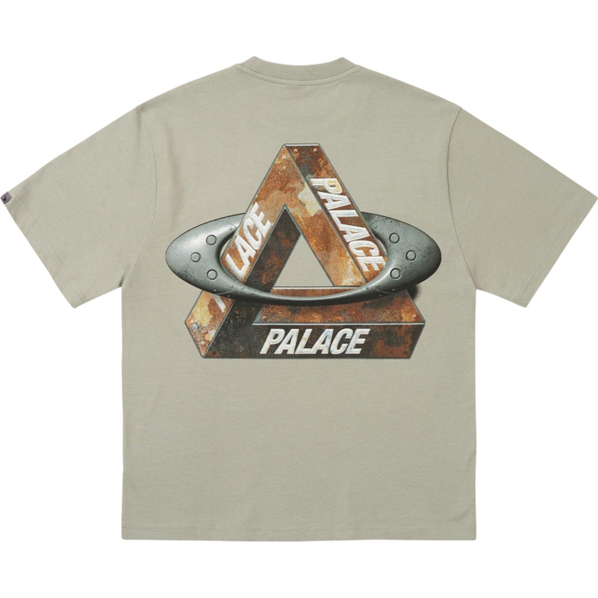 PALACE OAKLEY T SHIRT GREY one color