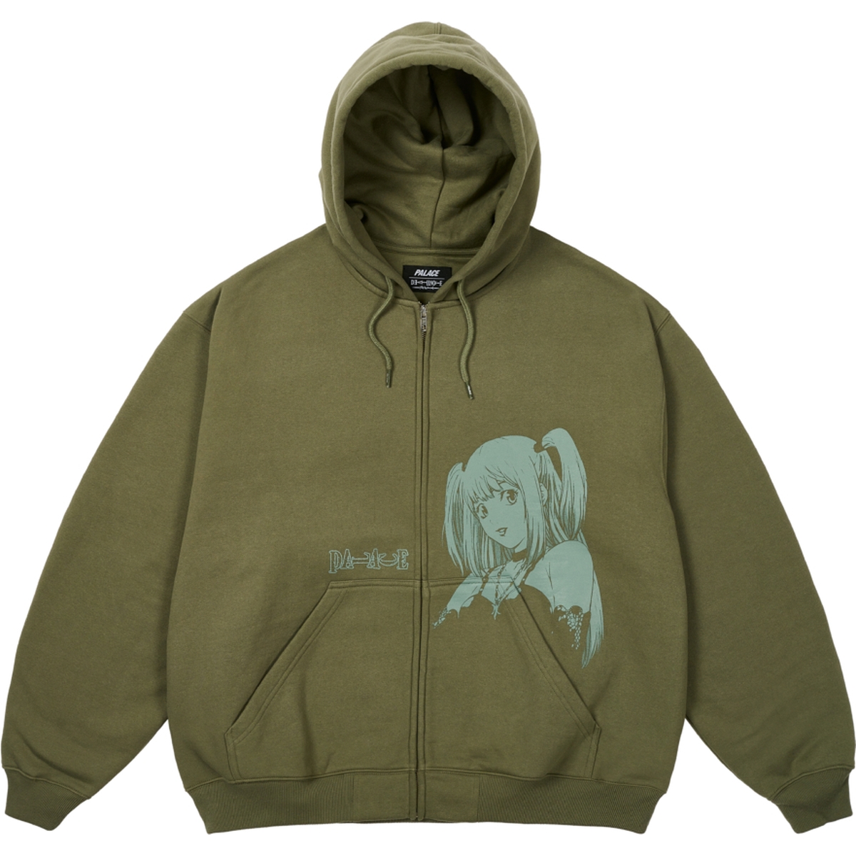 Thumbnail MISA ZIP HOOD THE DEEP GREEN one color