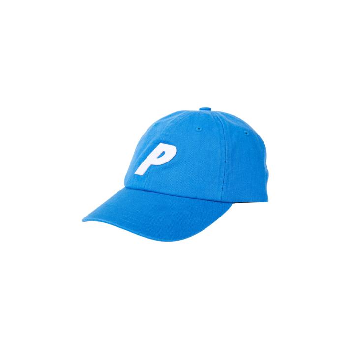 P 6-PANEL BLUE one color