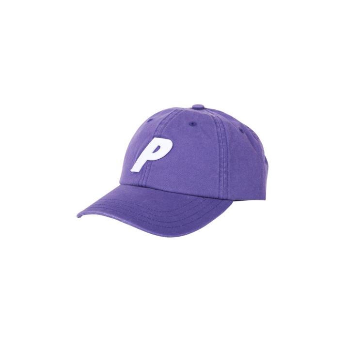 P 6-PANEL PURPLE one color