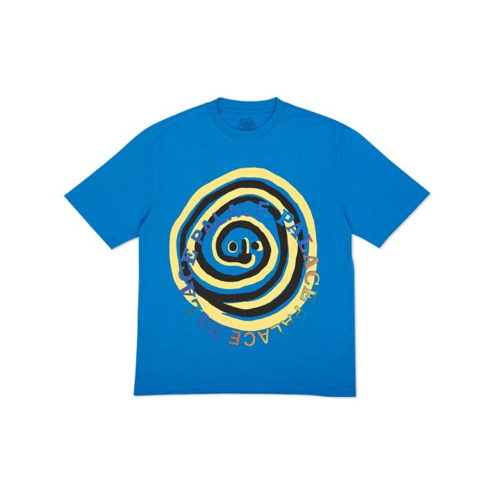 CURLY SWIRLY T-SHIRT BLUE one color