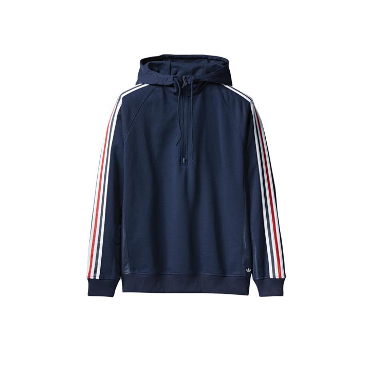 Thumbnail ADIDAS PALACE FRENCH TERRY HOOD NIGHT INDIGO / WHITE one color