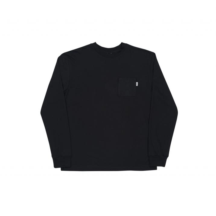 POCKET LONGSLEEVE BLACK one color