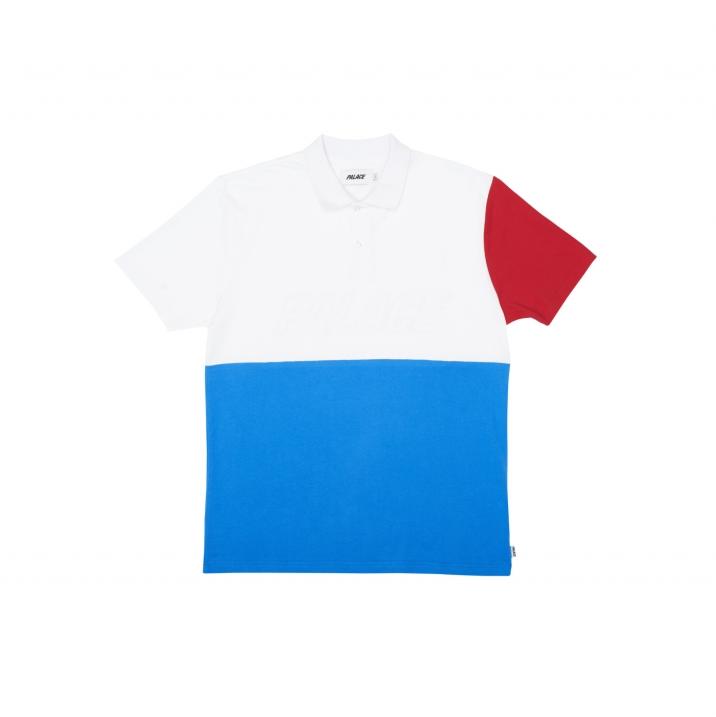 Thumbnail PIQUE POLO RED/WHITE/NAVY one color