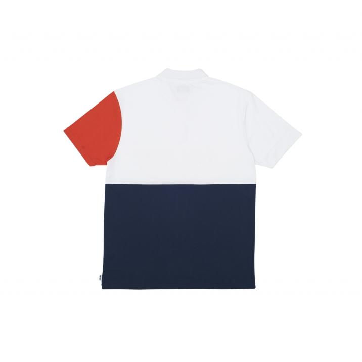 Thumbnail PIQUE POLO NAVY/ORANGE/WHITE one color