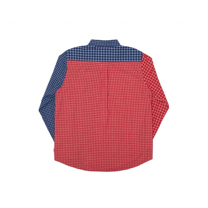 Thumbnail OVER SHIRT NAVY/RED 2 CHECK one color