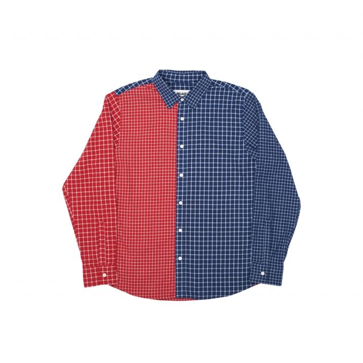 Thumbnail OVER SHIRT NAVY/RED 2 CHECK one color