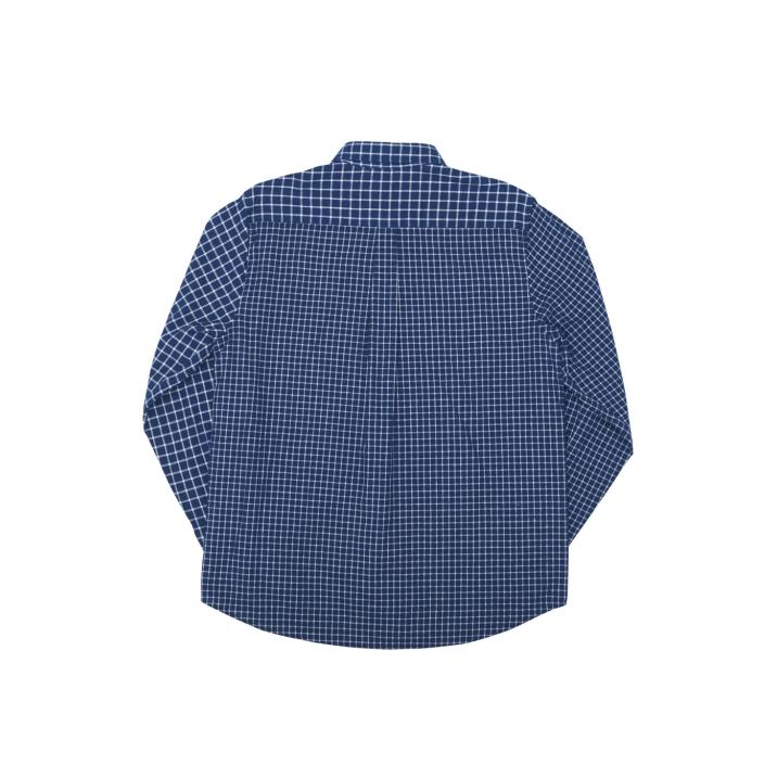 Thumbnail OVER SHIRT NAVY 2 CHECK one color