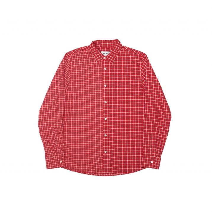 Thumbnail OVER SHIRT RED 2 CHECK one color