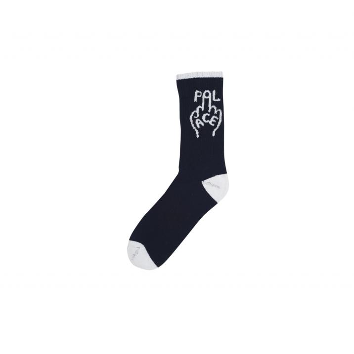 FINGER UP SOCKS BLACK one color