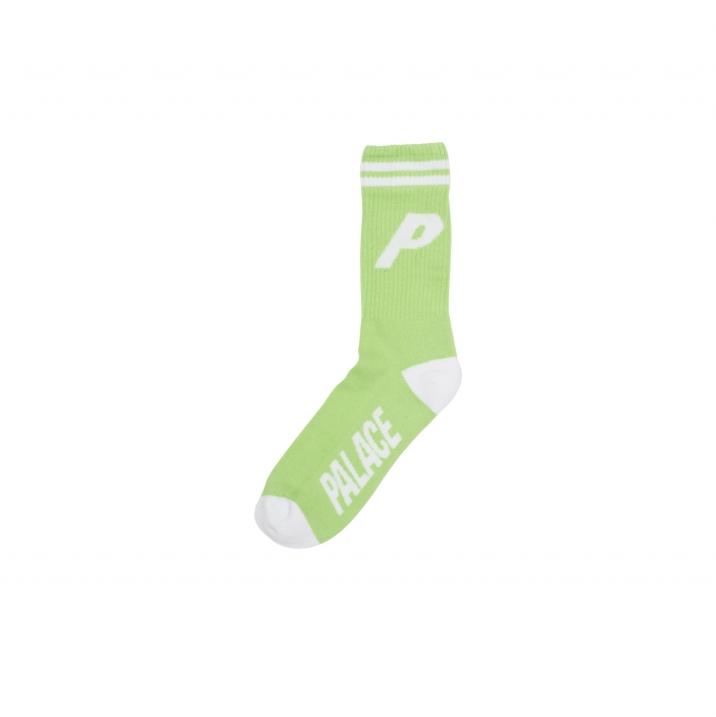 P SOCKS FLURO GREEN one color